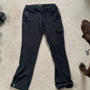 Black scrub pants